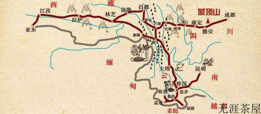 历史上，这些与茶有关的古道你都知道吗？