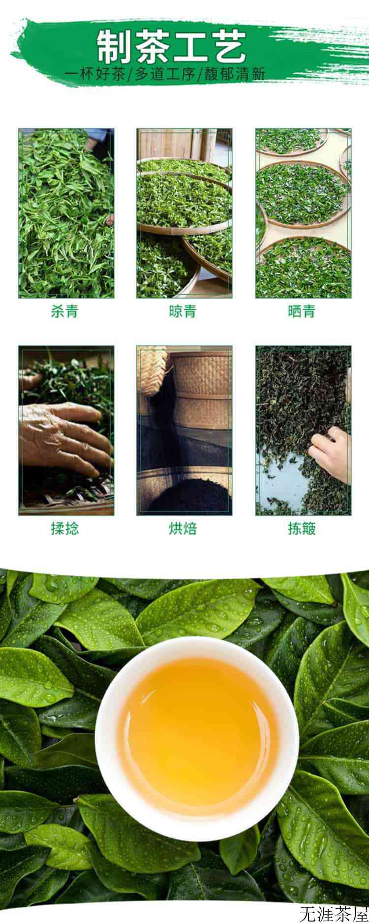 【收藏】普陀佛茶制作工艺与流程图