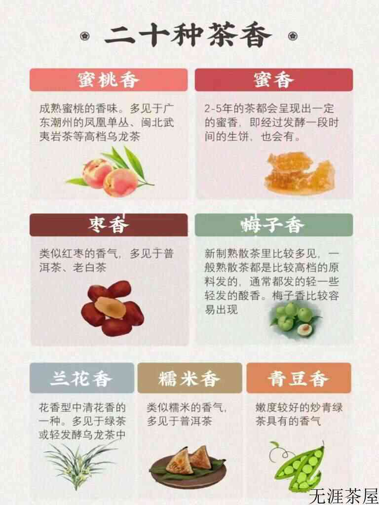 茶的香味有哪几种（20种常见茶香介绍）
