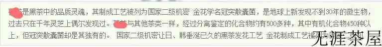黑茶金花骗局，冠突散囊菌是真是假？