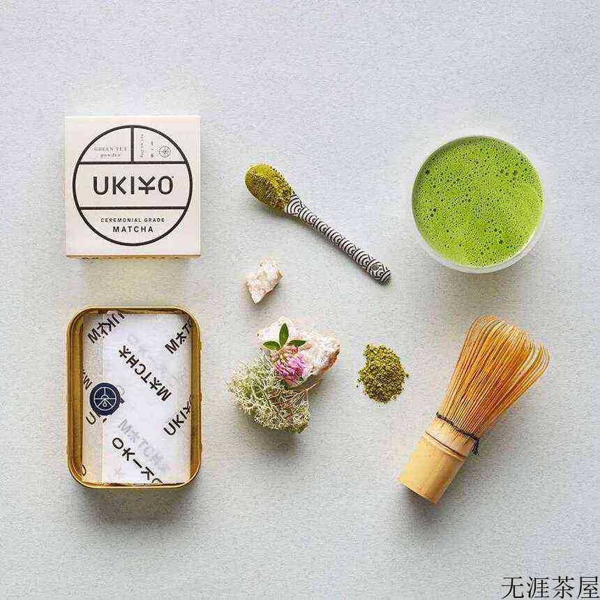 文圣茶说丨英国 UKIYO 抹茶品牌形象