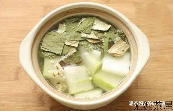 冬瓜荷叶茶的功效与作用