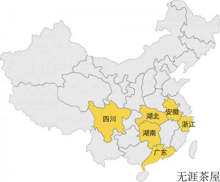 一文读懂中国茶叶到底有多少种，茶叶分布及品种介绍
