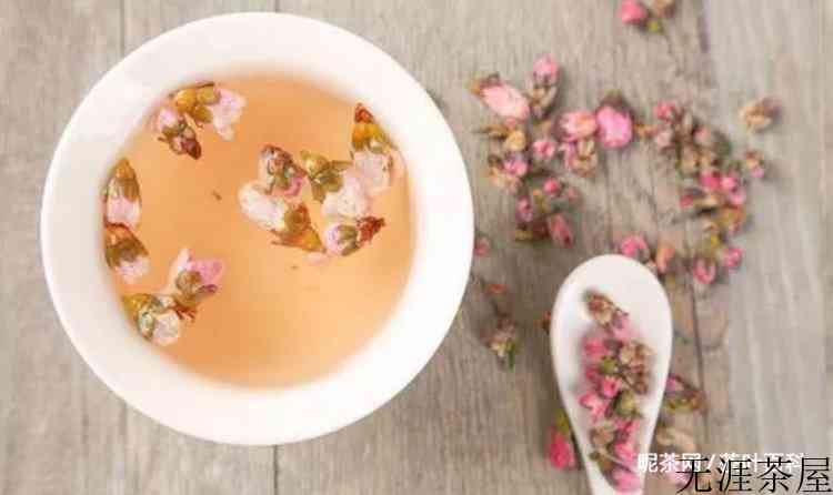 桃花茶的制作方法