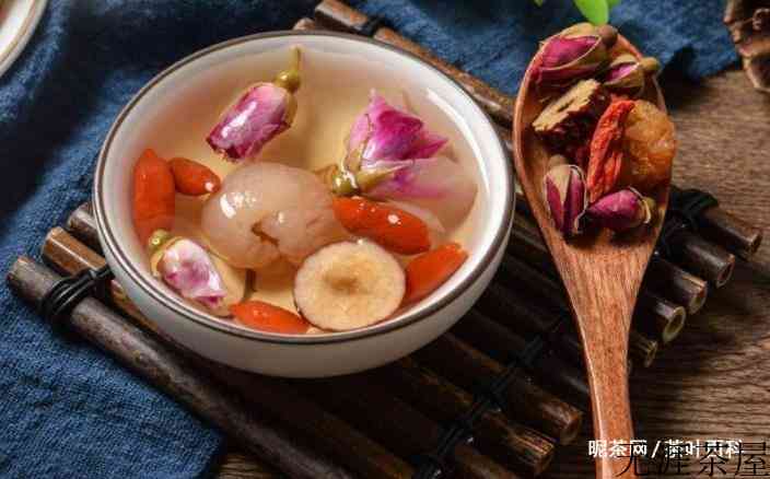 红枣枸杞桂圆玫瑰花茶的功效
