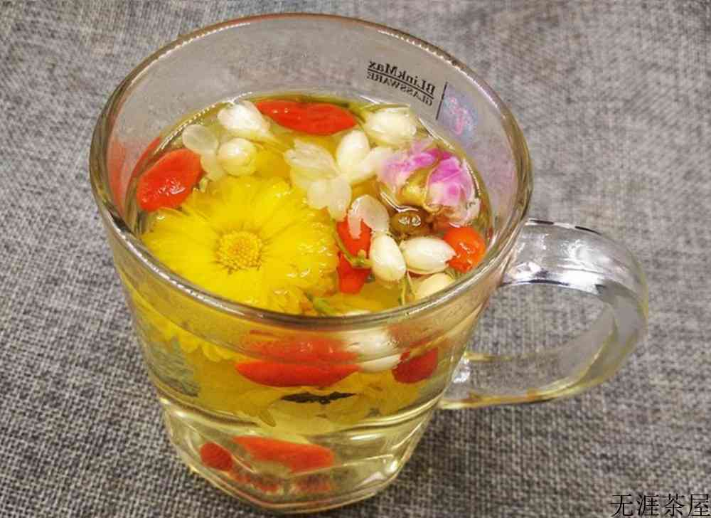 玫瑰菊花金银花枸杞茶的功效与作用
