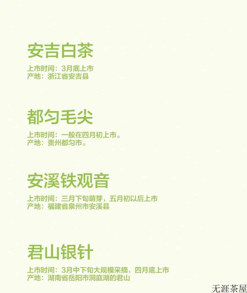 春茶几月份开始采摘