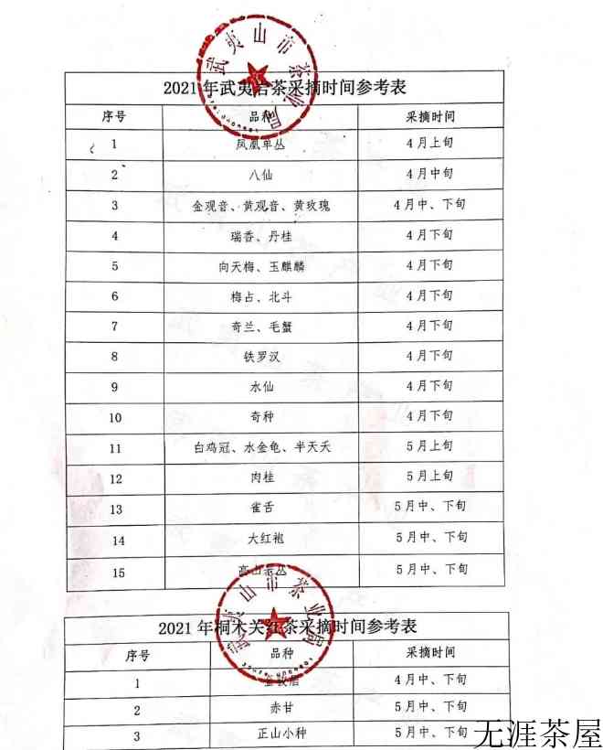 春茶几月份开始采摘